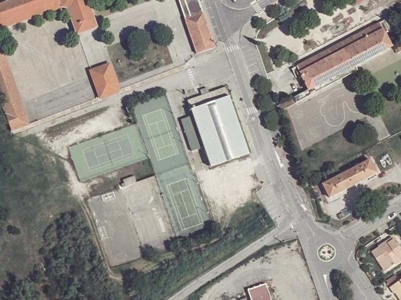 Vue aérienne de Complexe Fernand Fournier Pôle Sportif