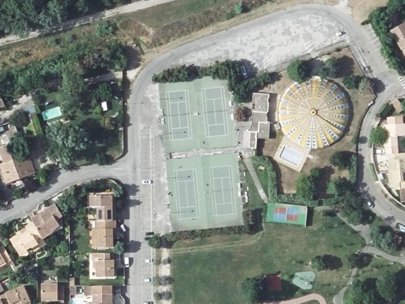 Vue aérienne de Complexe Philippe Rouget