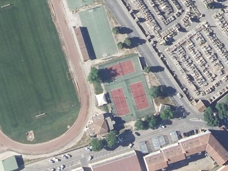 Vue aérienne de Complexe Saint-Georges