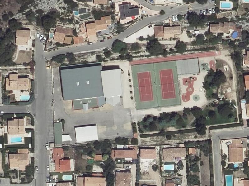 Vue aérienne de Complexe Sportif Blaise Gouirand