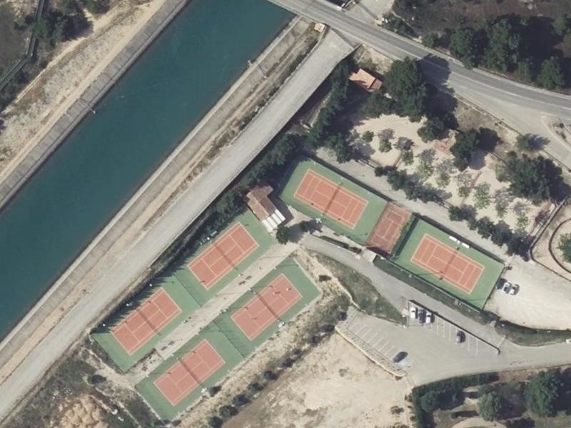 Vue aérienne de Complexe Sportif et de Loisirs Marcel Pagnol