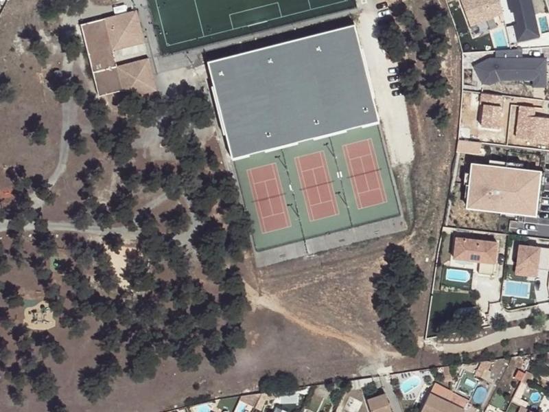 Vue aérienne de Complexe Sportif Jean Christophe Unia