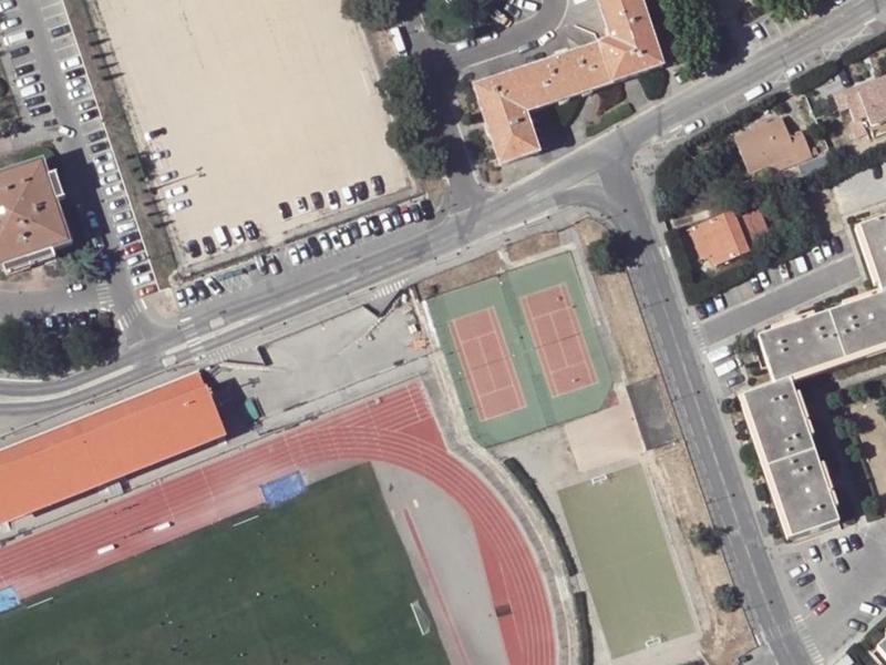 Vue aérienne de Complexe Sportif Ladoumegue