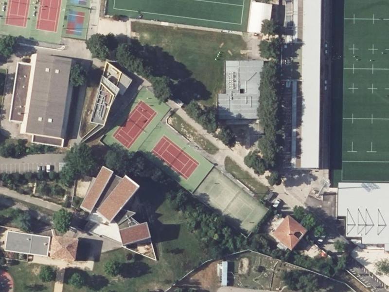 Vue aérienne de Complexe Sportif Maurice David