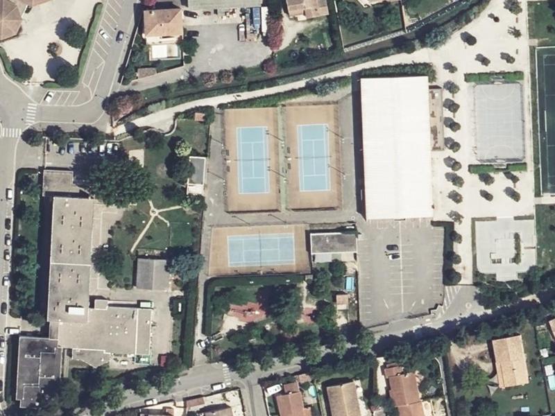 Vue aérienne de Complexe Sportif Nicolas Chabaud