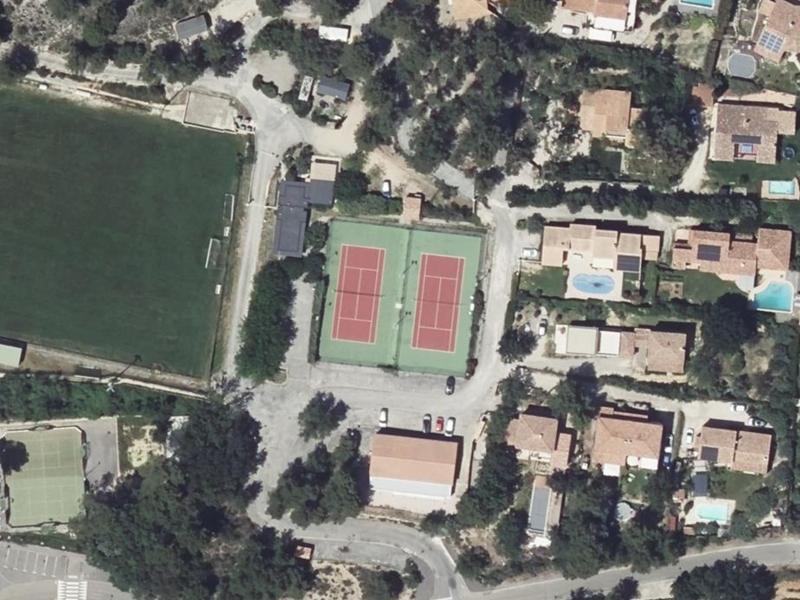 Vue aérienne de Complexe Sportif