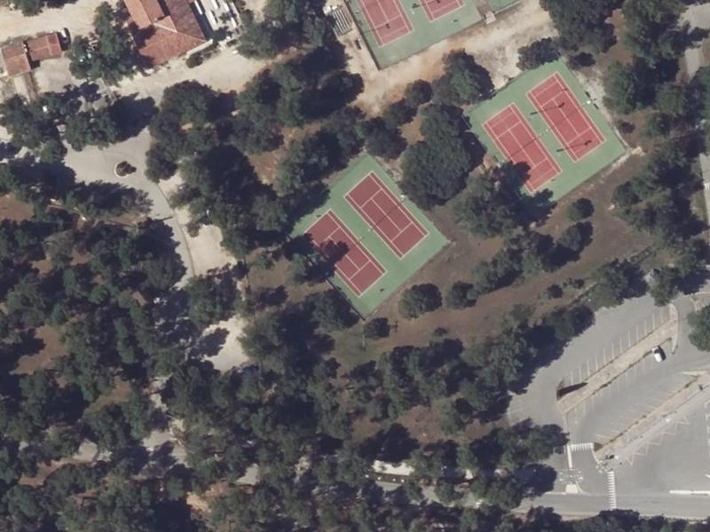 Vue aérienne de Complexe Raymond Martin – La Pista Padel à Cabriès (photographie aérienne IGN)