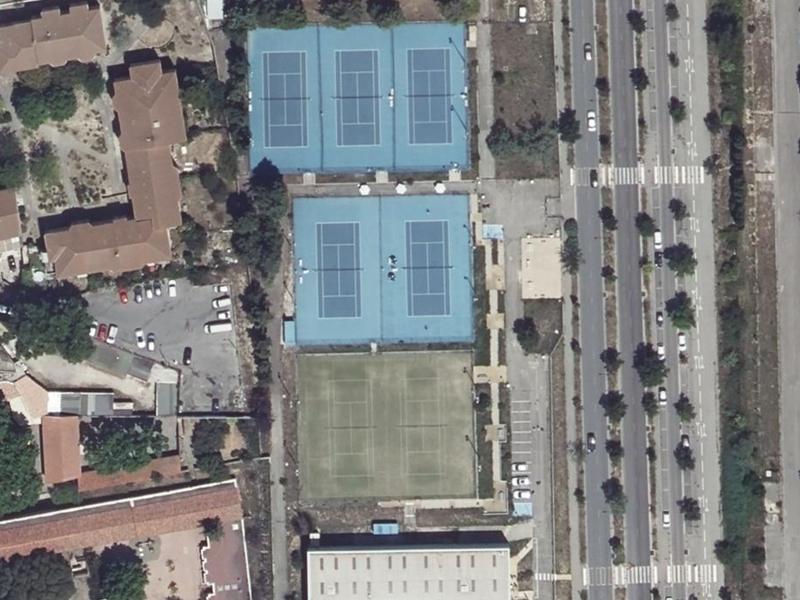 Vue aérienne de Complexe Sportif Saint-Jérôme