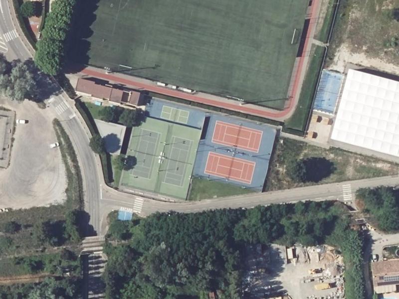 Vue aérienne de Tennis Club Meyreuil (OMJS)