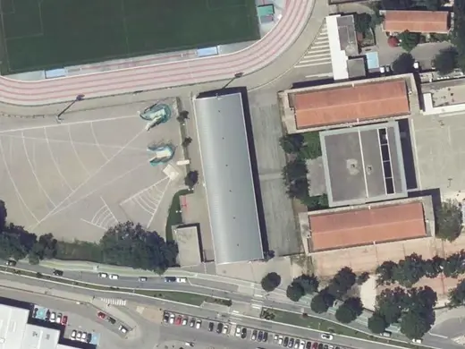 Vue aérienne de Complexe Sportif du Centre Ville à Salon-de-Provence (photographie aérienne IGN)