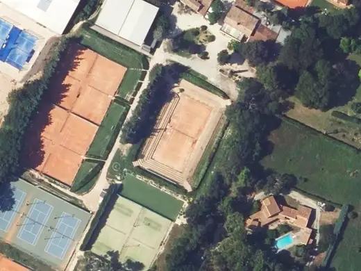 Vue aérienne de Country Club Aixois