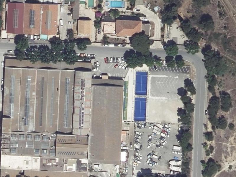 Vue aérienne de Mondial Soccer Martigues