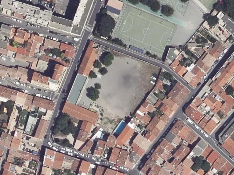 Vue aérienne de Plateau Sportif Bellevue