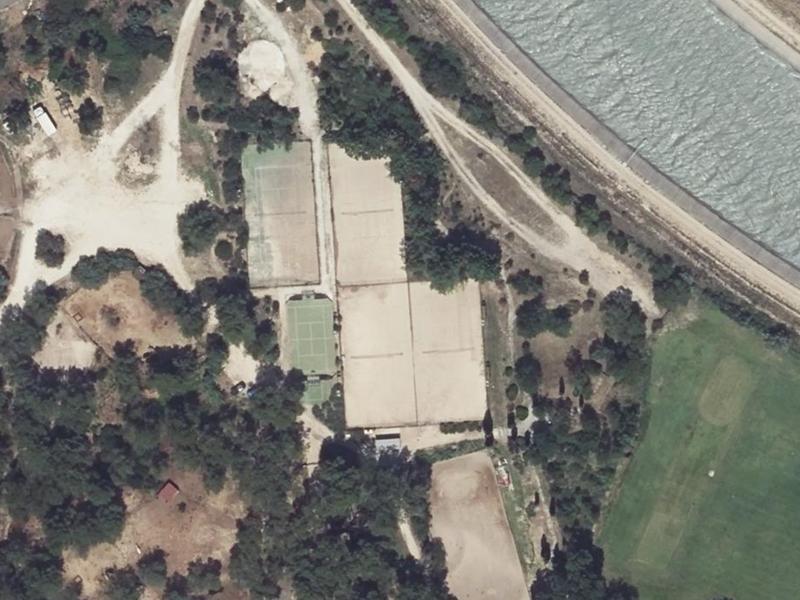 Vue aérienne de Royal Padel