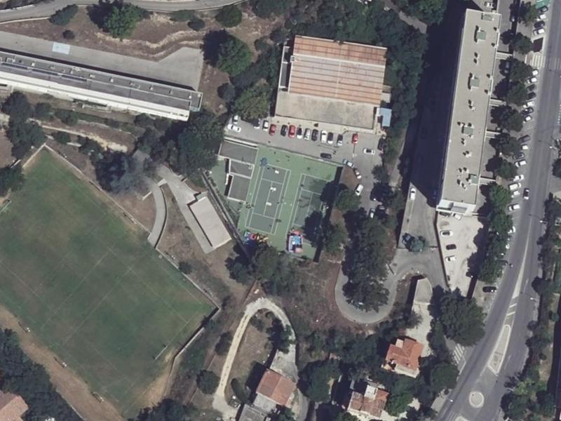 Vue aérienne de Stade Louis Camelio