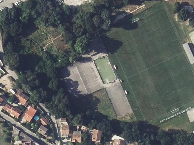 Vue aérienne de Stade Marius Requier