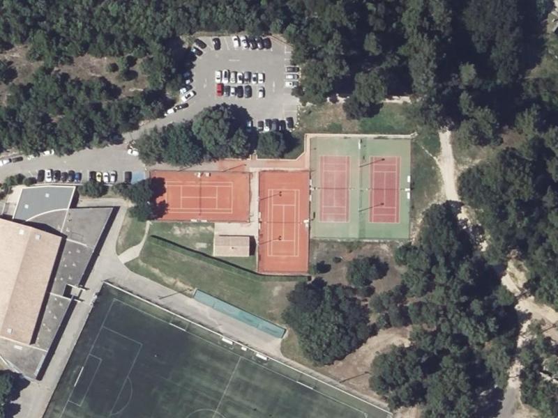 Vue aérienne de Stade Moullard
