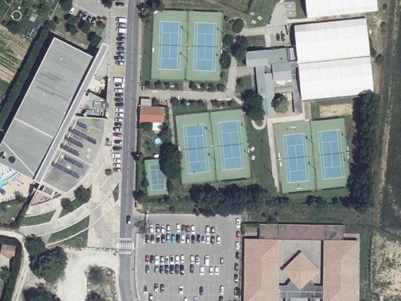 Vue aérienne de Tennis & Padel Club de Gémenos