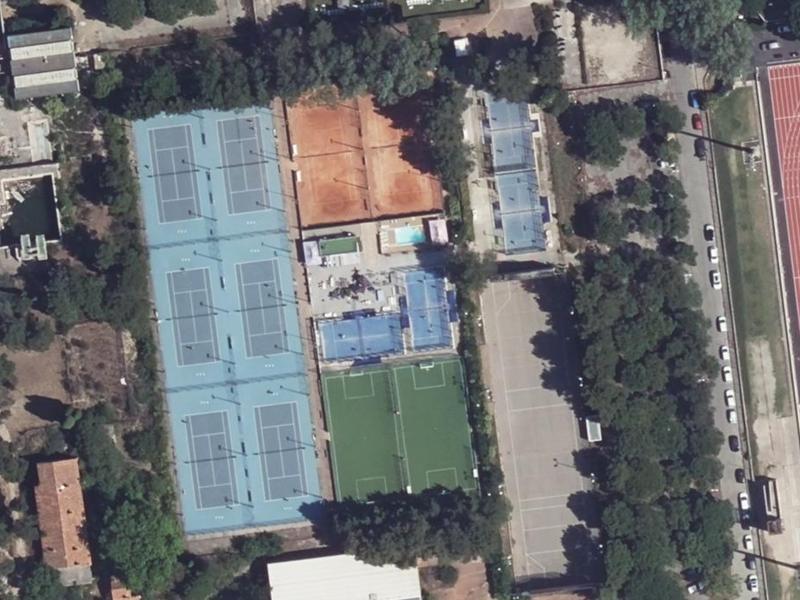 Vue aérienne de Tennis Academy Luminy