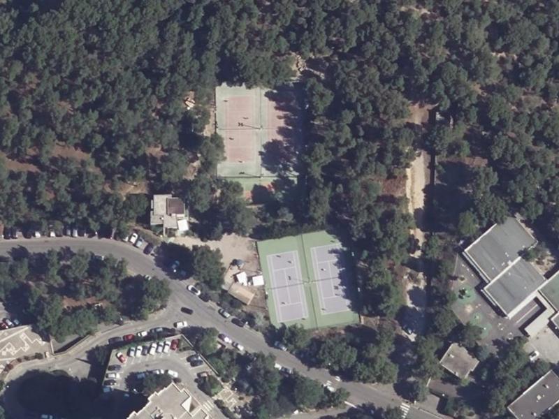 Vue aérienne de Tennis Club Roy d’Espagne