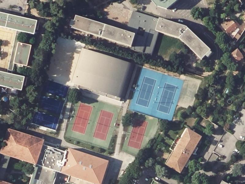 Vue aérienne de Université Aix Marseille - Centre Sportif et Universitaire