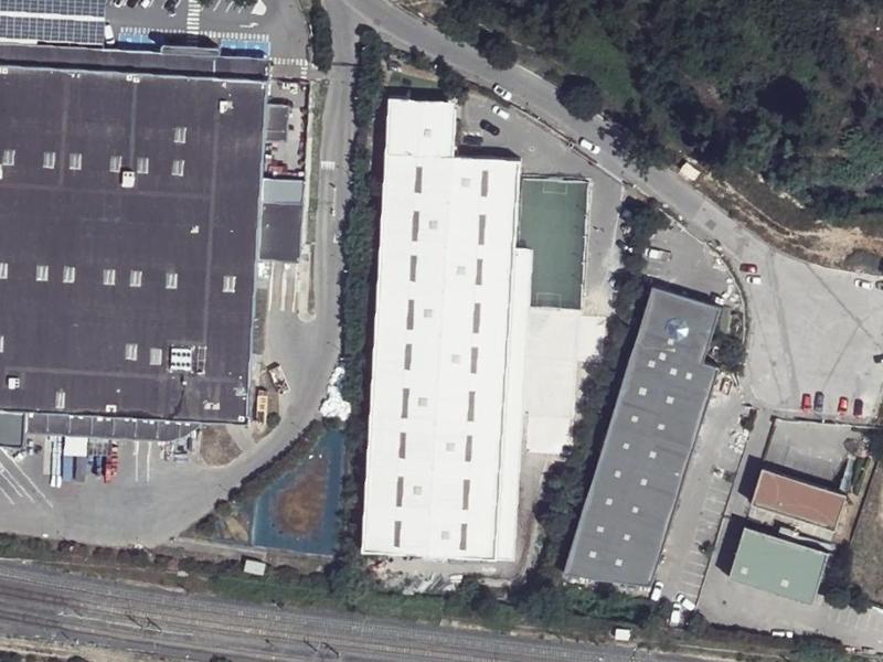 Vue aérienne de UrbanPadel La Valentine